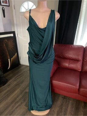 Fashion Nova | Dresses | Fashion Nova Burgundy Prom Dress | Poshmark